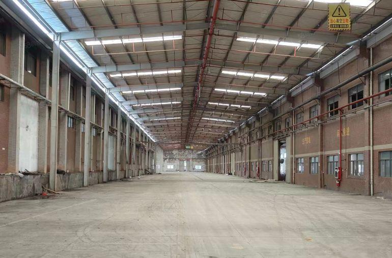 惠东大岭新出独院钢构厂房42500平，现成办公室 带卸货平台