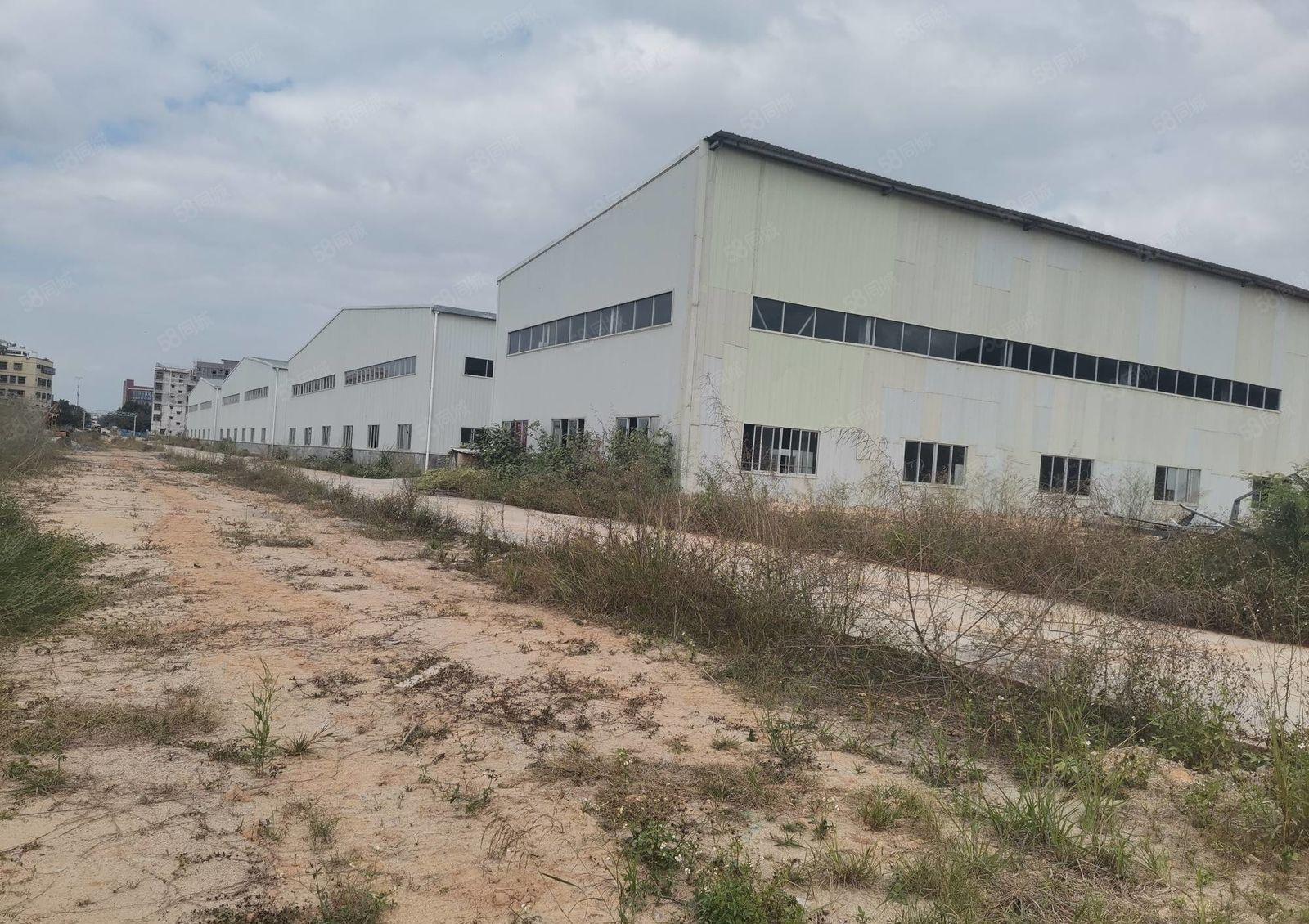 惠东10500平米原房东独院钢构厂房招租