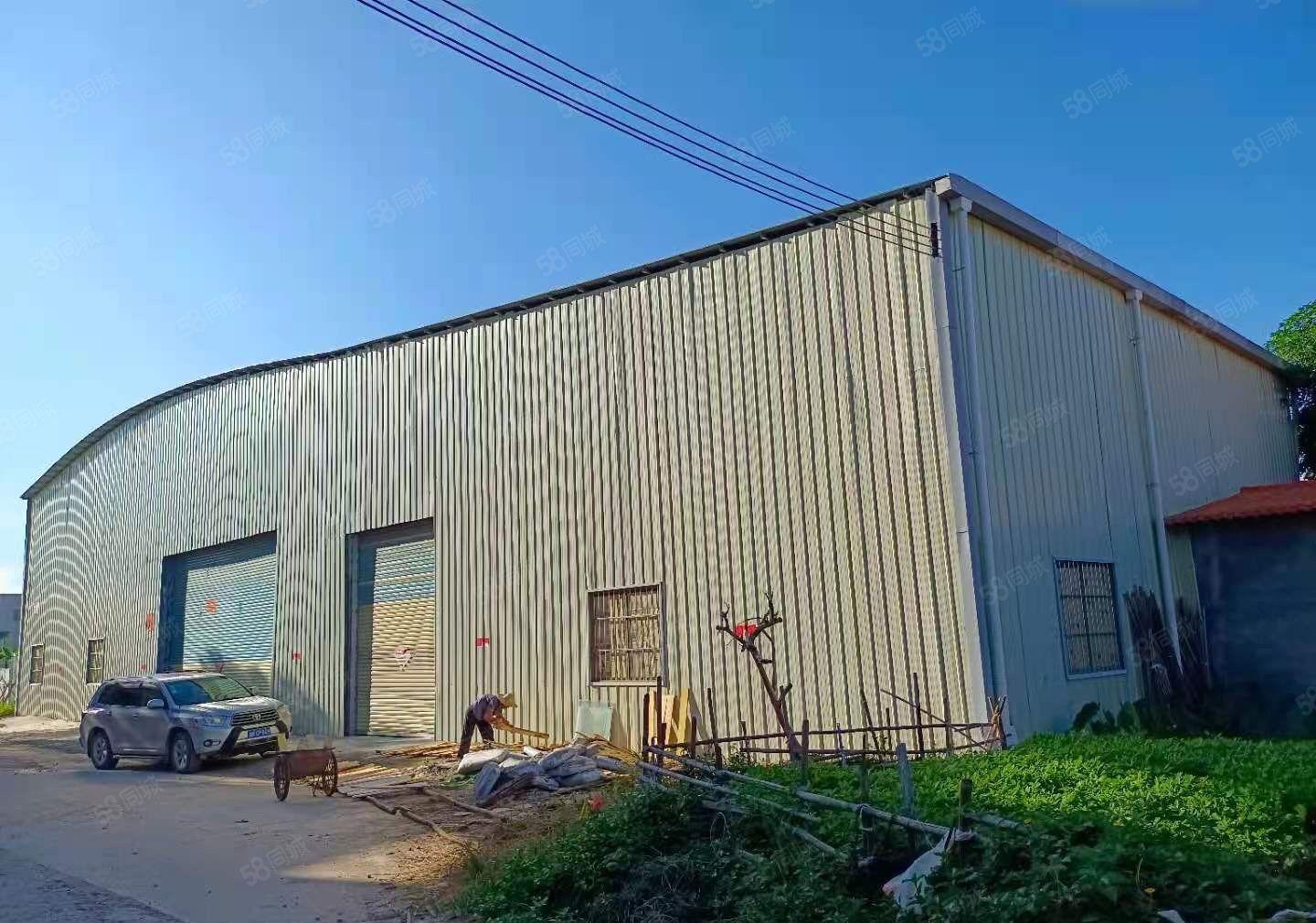 1900平滴水8米独院白花镇铁皮厂房900平起分可进大车