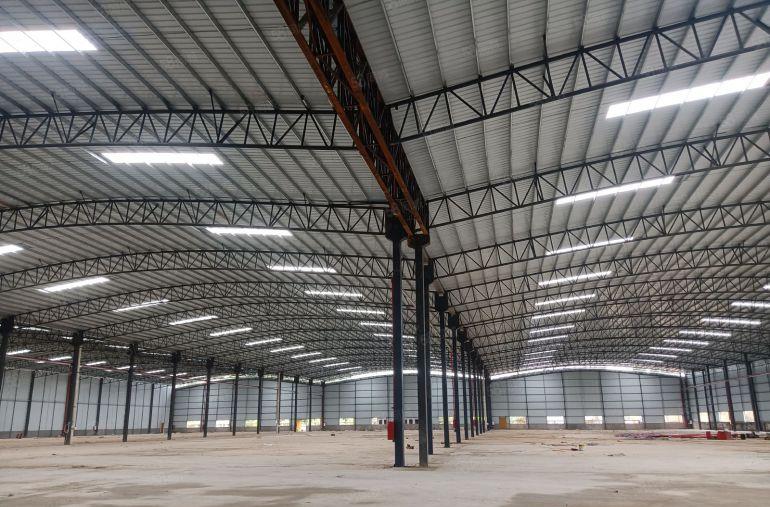 独门独院单层厂房，可整租可分租