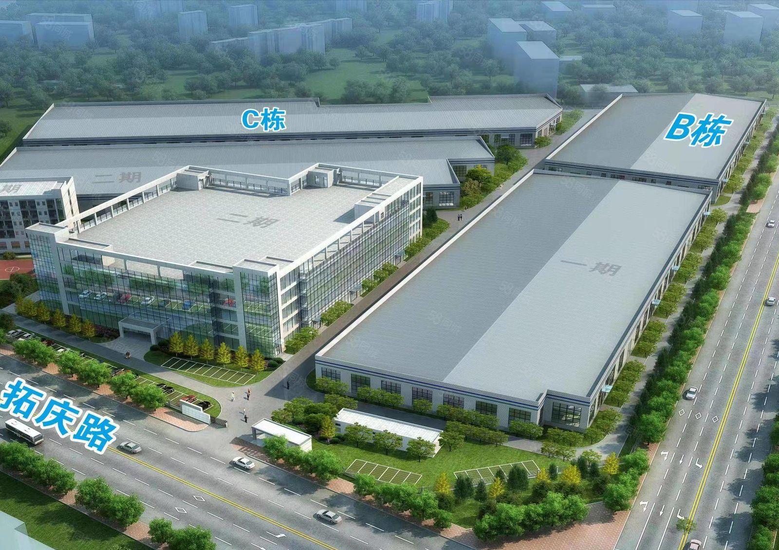 惠东大岭全新钢构厂房两栋27000平米 大小分租 无行业限制