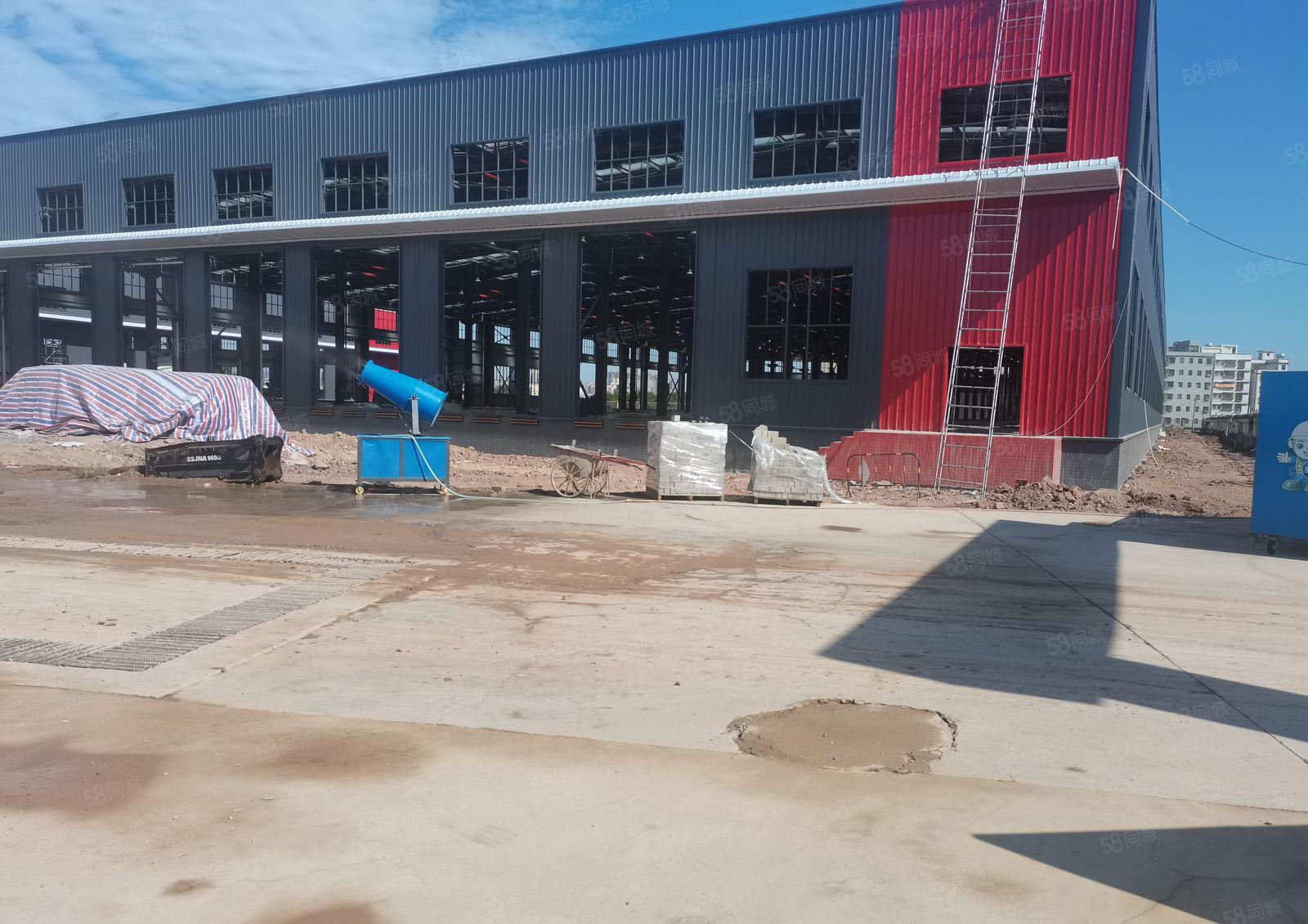 惠州惠东大岭独院全新钢构35000平米9米高厂房出租可办环评