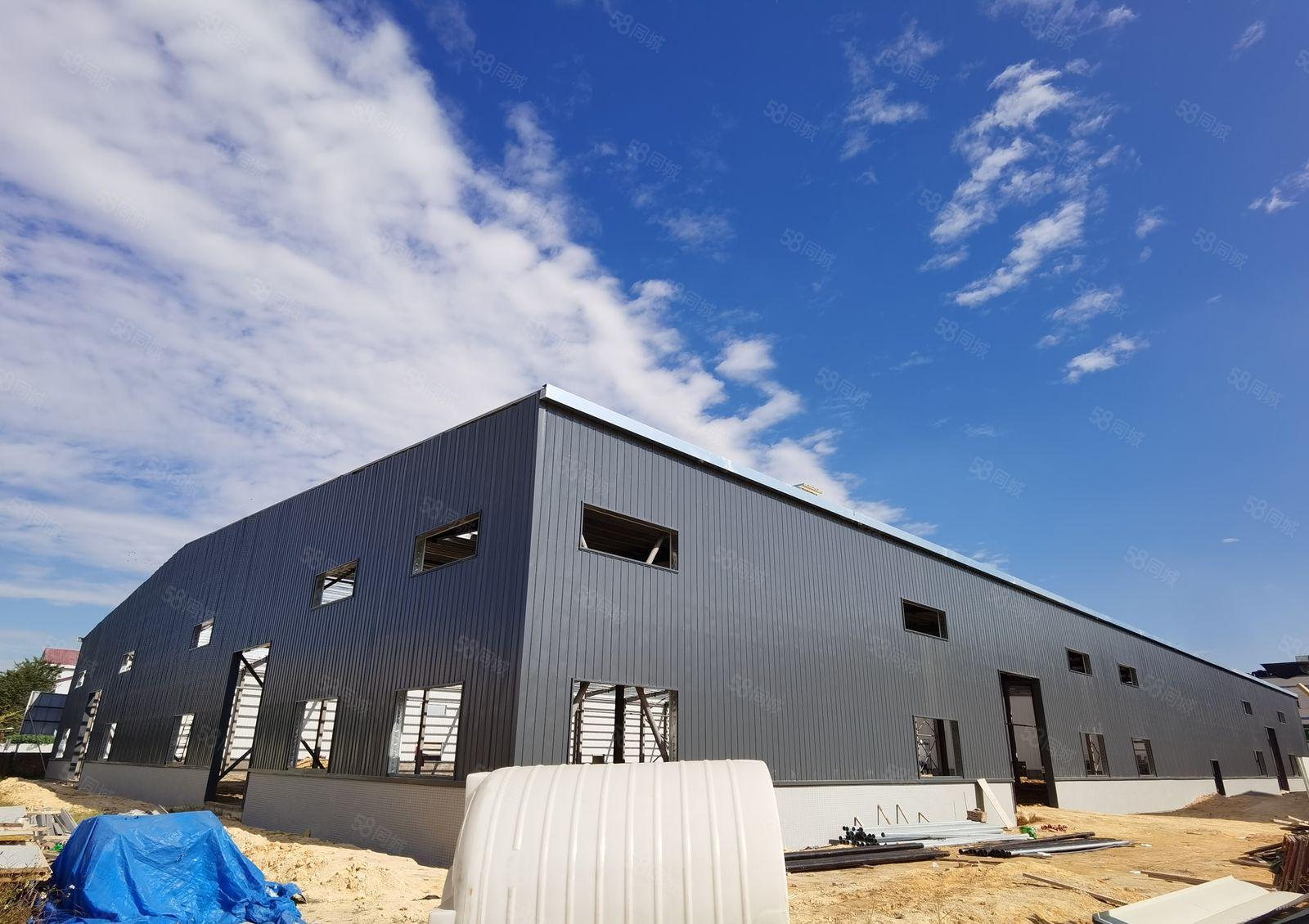 惠东白花新建钢结构滴水九米厂房7000平方1000平方起分租