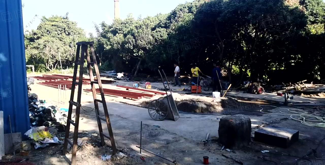 惠东县白花镇偏远树林中独门独院500平可做破碎钢结构厂房出租