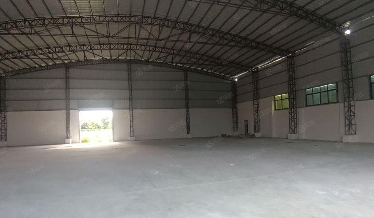 独门独院单层钢构厂房1750平方空地5000平方直租