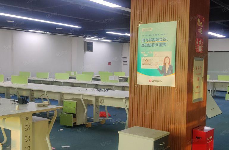 园区厂房精装修办公室，现成家具水电齐全原房东直租没有公摊