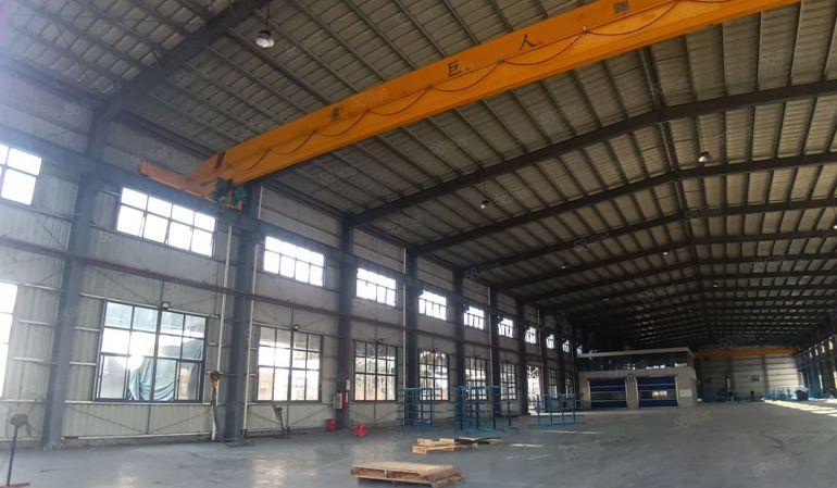 10元独门独院钢构厂房6000平硬化空地6000平滴水10米