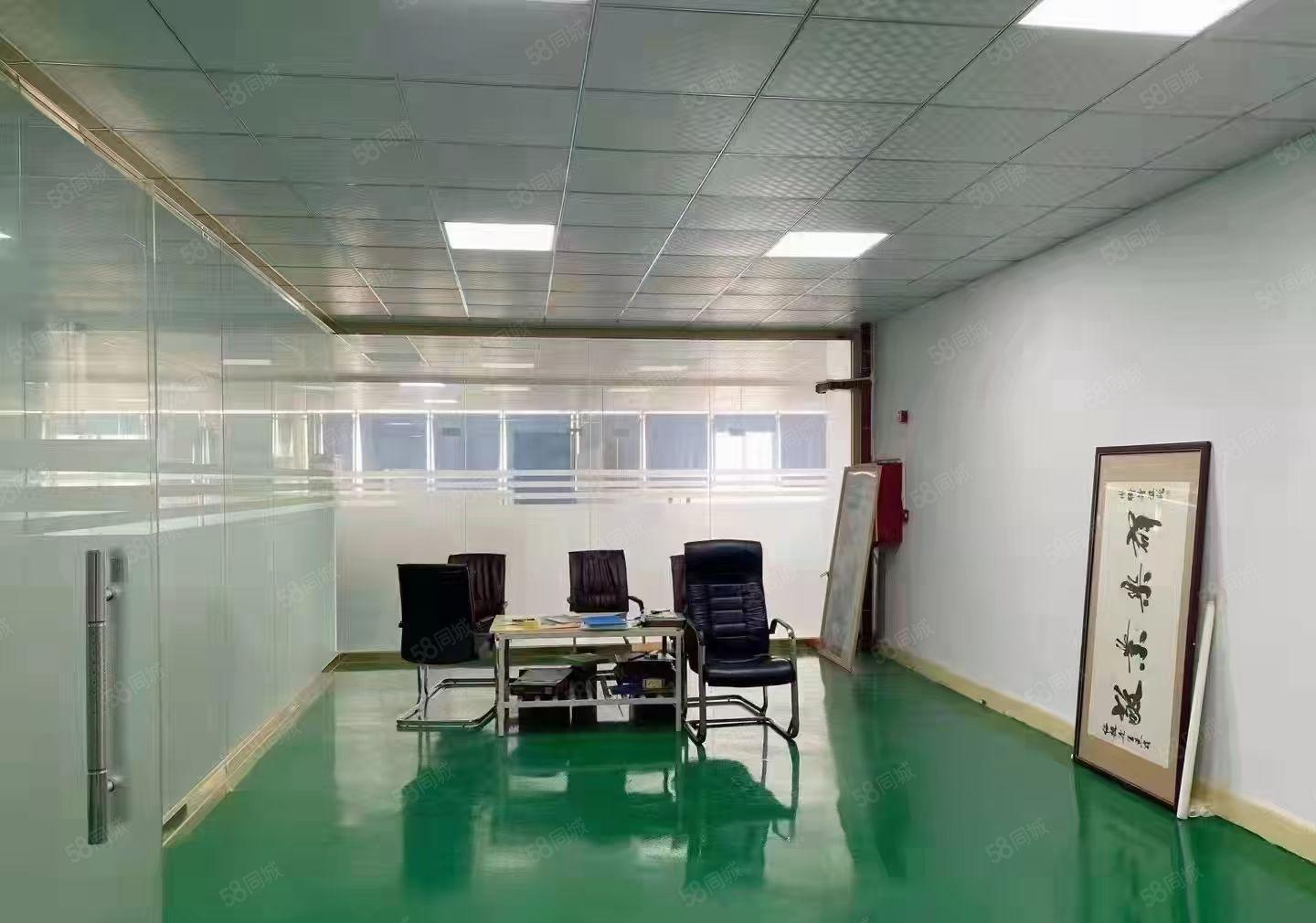 仲恺平南工业区现成豪华装修三楼厂房1300平米无转让费出租