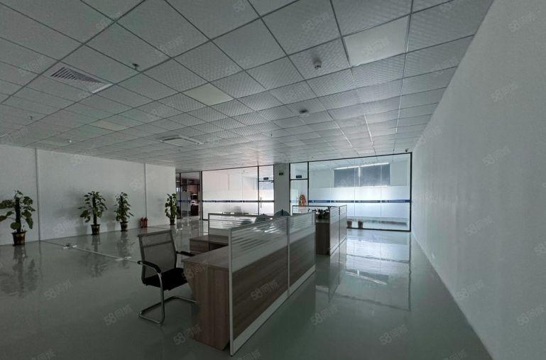 500平方现成精装修厂房办公室水电空调齐全且无转让费