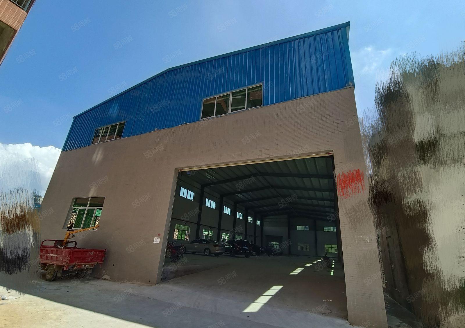 僮桥新出单一层钢构1500平滴水8米，中间无柱子，利用率高！