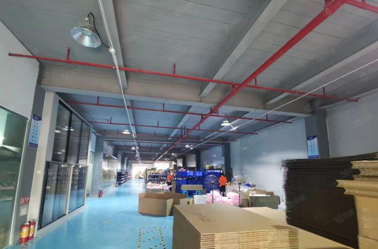 9块！仲恺惠环工业区新出楼上1500平精装修厂房仓库低价出租