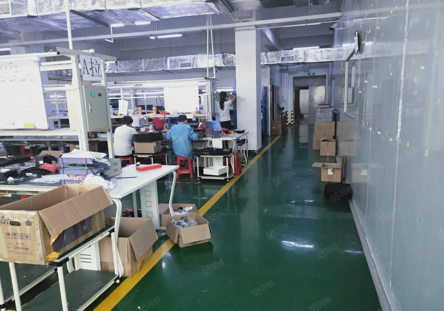 仲恺惠环新出三楼精装修厂房4800平方整层可分租无需转让费