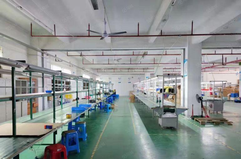 10元红本厂房仲恺陈江镇原房东出租精装修办公室地坪漆可分租