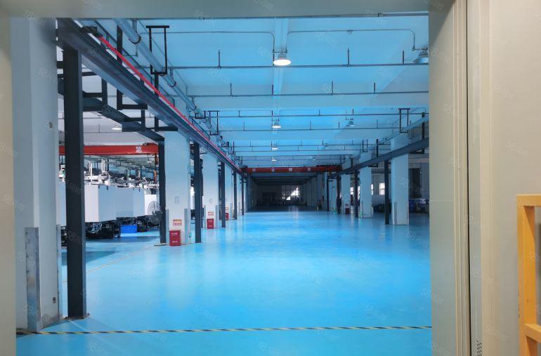 仲恺陈江原房东楼上2000平带地坪漆厂房出租 可分租