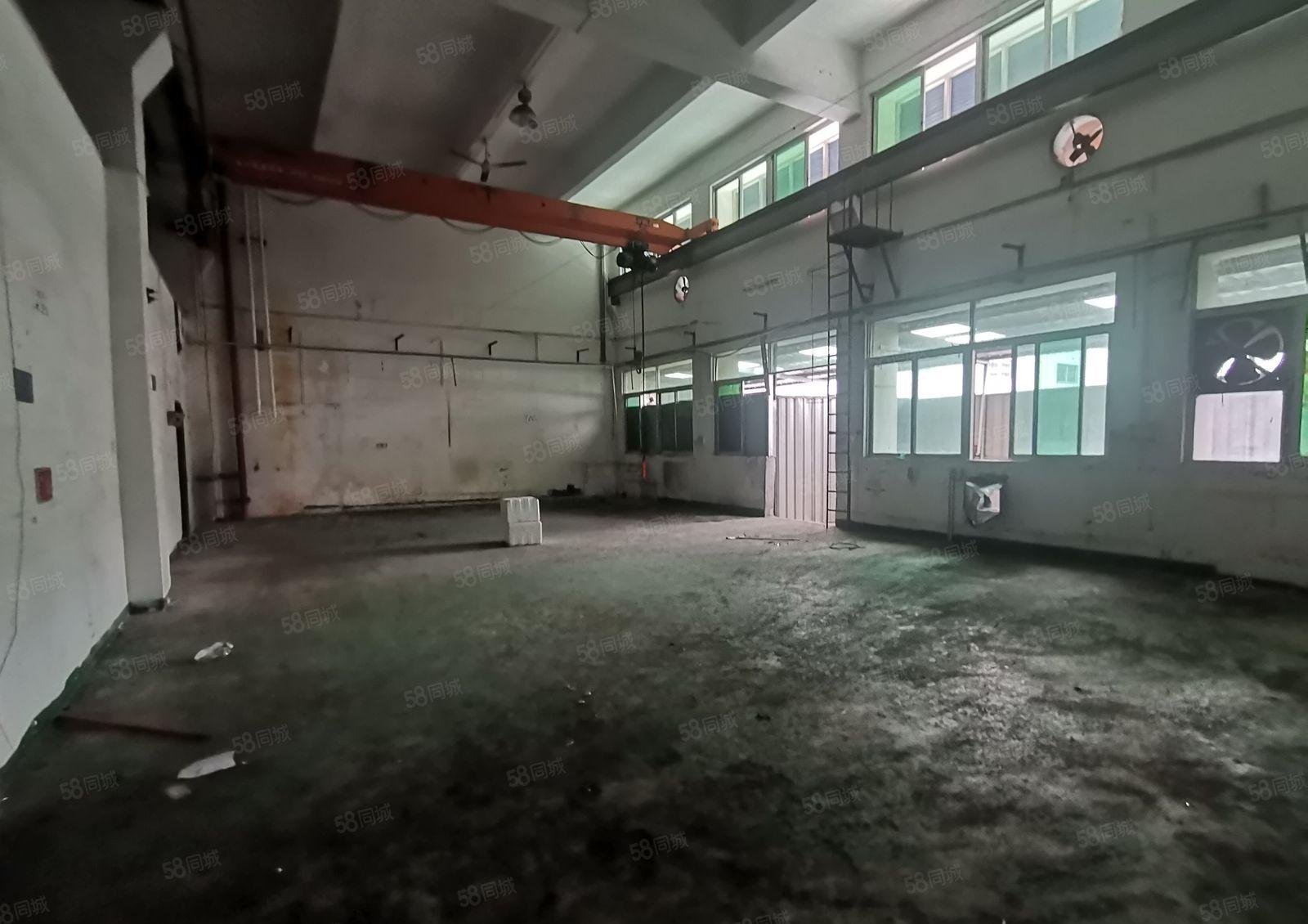 仲恺标准厂房一楼现成装修带航车滴水7米原房东实际面积低价出租