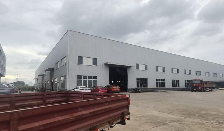 仲恺9米原房东独院钢构10800平厂房出租带4部行车超大空地