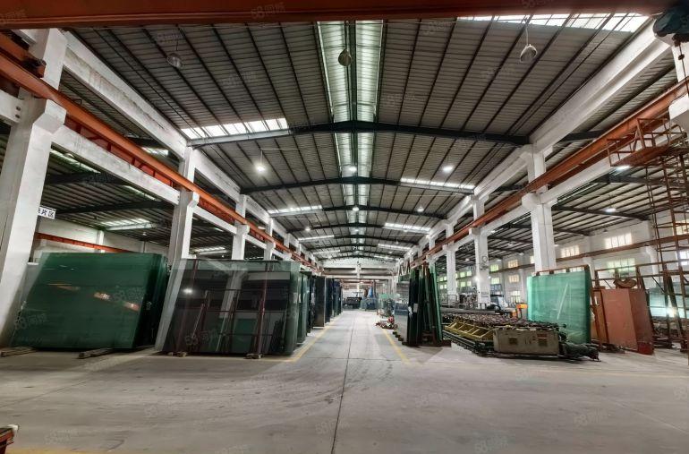 大电量超性价玻璃厂原房东全新独院滴水12米9500平厂房出租