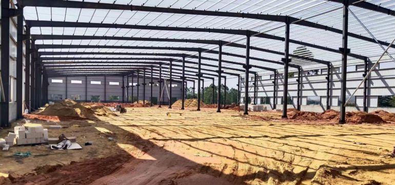 博罗县原房东全新单一层钢结构厂房出租