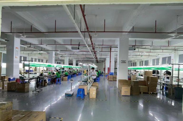 原房东厂房虎门镇怀德工业区新出二楼3100平米实际面积出租。