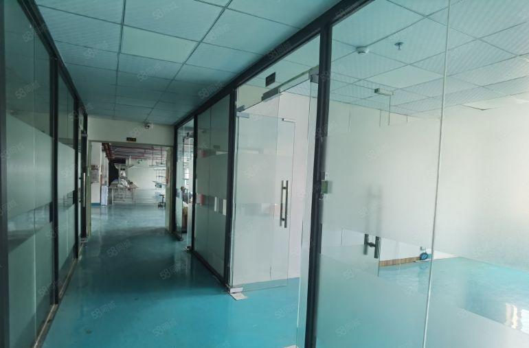 虎门358省道边高速出口附近1000平精装办公室全新地坪