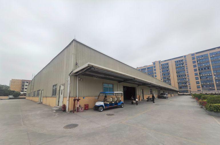 长安2000平单一层标准钢结构厂房出租带装修空地大大小可分租