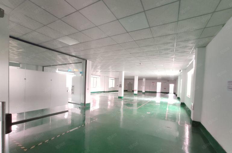 长安锦厦紧靠深圳松岗楼上整层1000平精装修工业厂房出租