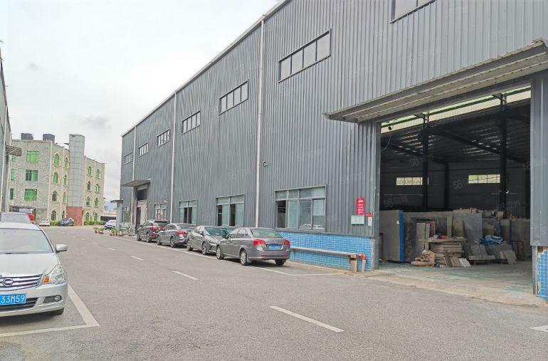 （主干道旁）单一层钢构厂房1800方出租带航轨办公宿舍配套