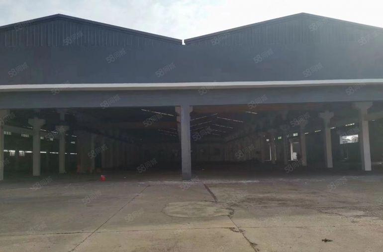 （带行车滴水8米）独院单一层钢构7200平方厂房出租合同期长