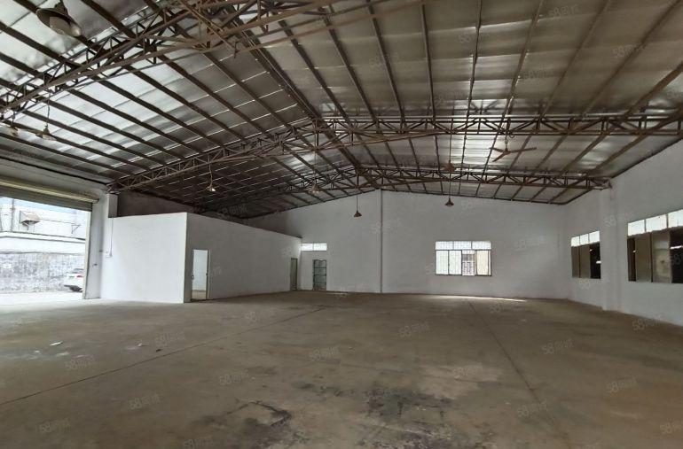 塘厦清湖头原房东钢构厂房仓库800平出租，滴水7米现成办公室