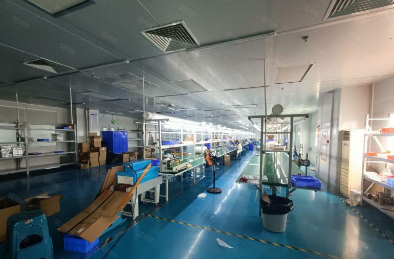 塘厦田心独院楼上无尘车间厂房仓库2000平，精装修低价出租