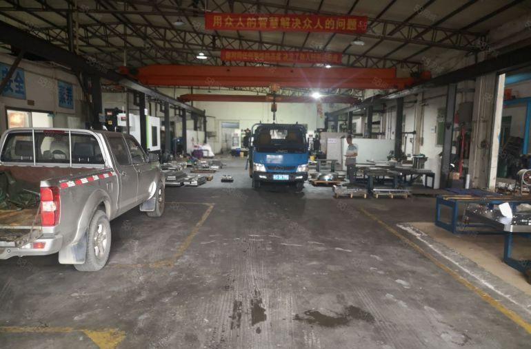 独院单一层实际面积出租拖头车直达门口带行车适合模具重工业加工