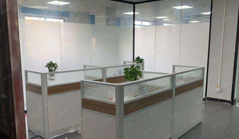 桥陇独栋全新带豪华装修可做电池厂房出租4楼450平现成吊机口