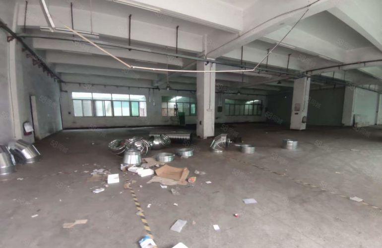 石潭埔厂房出租标准一楼加钢构厂房1940平，面积实在格局方正