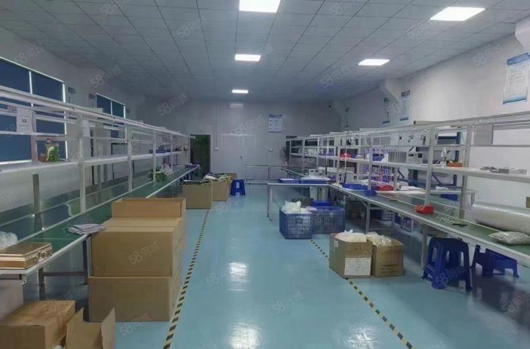 独栋厂房，现成装修，主线到车间，空地大，高速路口近