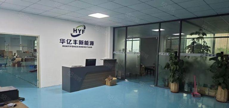 塘厦龙背岭现成精装修电子厂房800平方水电齐全全新地坪漆