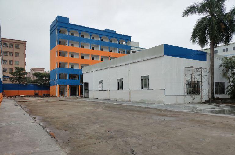 寮步10米高钢构独院11000平米单一层厂房低价出租有牛腿