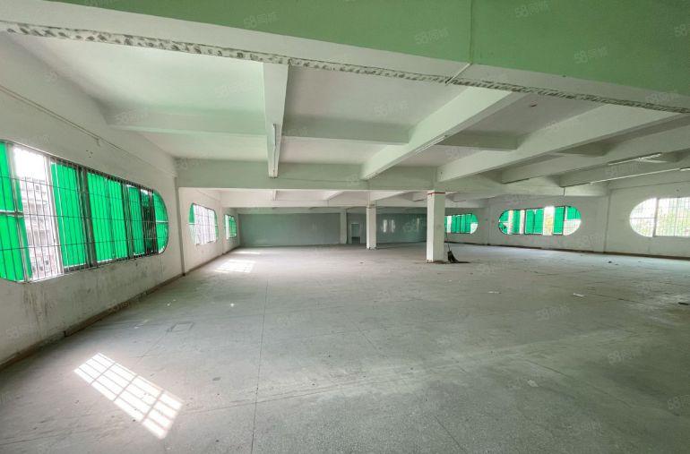 万江石美三楼1300平方标准厂房出租水电齐全现成办公室院子大