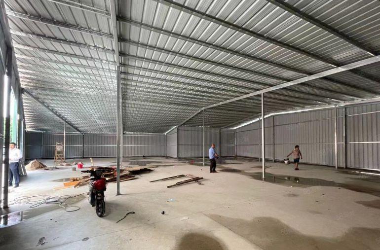 大朗靠松山湖单一层钢结构8米高590平厂房仓库出租 工业用地