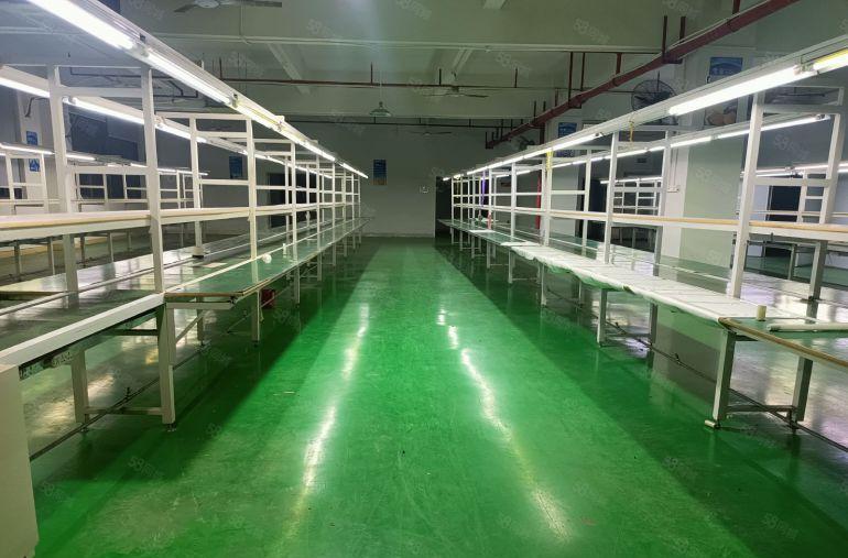 黄江梅塘新出3楼1500平，现成办公室水电到车间，价格便宜，