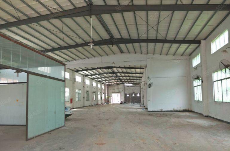 大朗镇靠黄江单一层砖墙到顶7米高厂房1500出租