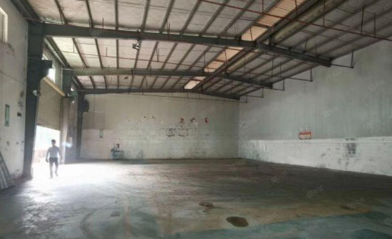 大岭山镇107国道附近原房东9米高砖墙到顶钢结构厂房出租