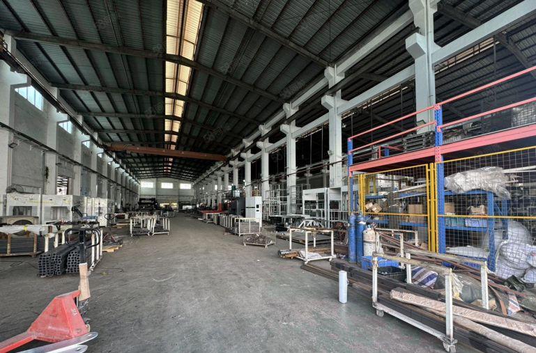 大岭山镇滴水11钢构出租，形象好空地大可进拖车，工业用地