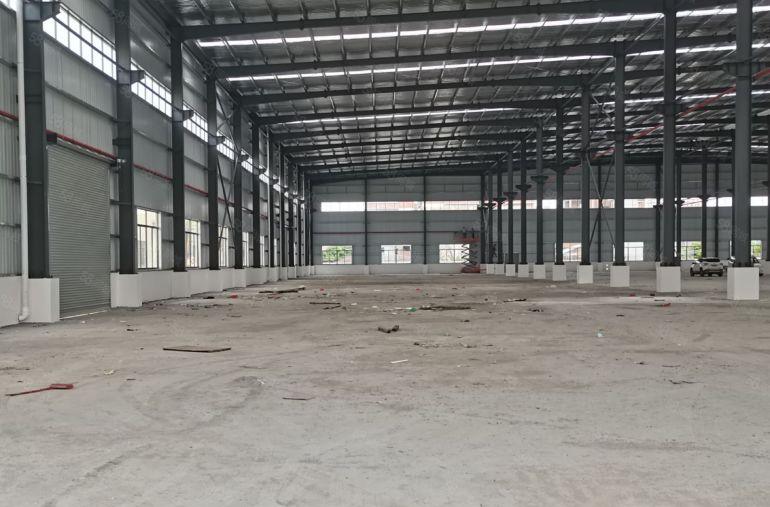 中堂镇万江望牛墩镇独院单一层厂房出租，水电齐全，可以分租