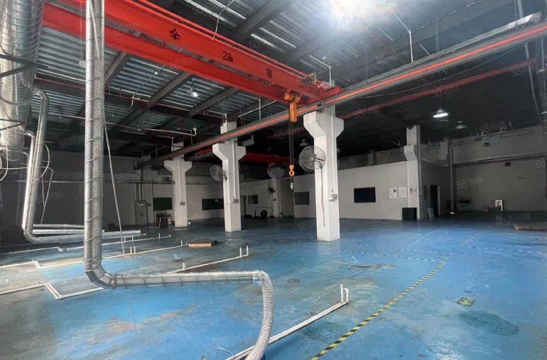 桥头新出750平方一楼6米高现成行车水电现成