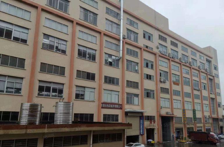 厂房出租 茶山镇工业园标准厂房分租二楼5000平方7米高