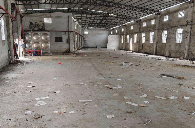 中堂800平方原房东主干道旁独门独院厂房出租