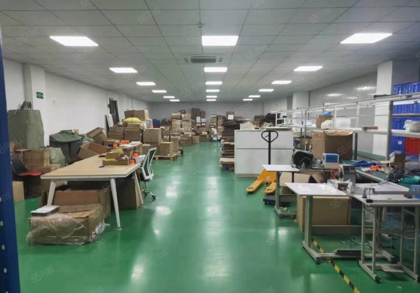 宝安区沙井地铁站附近工业区厂房1500平带装修可整租或合租