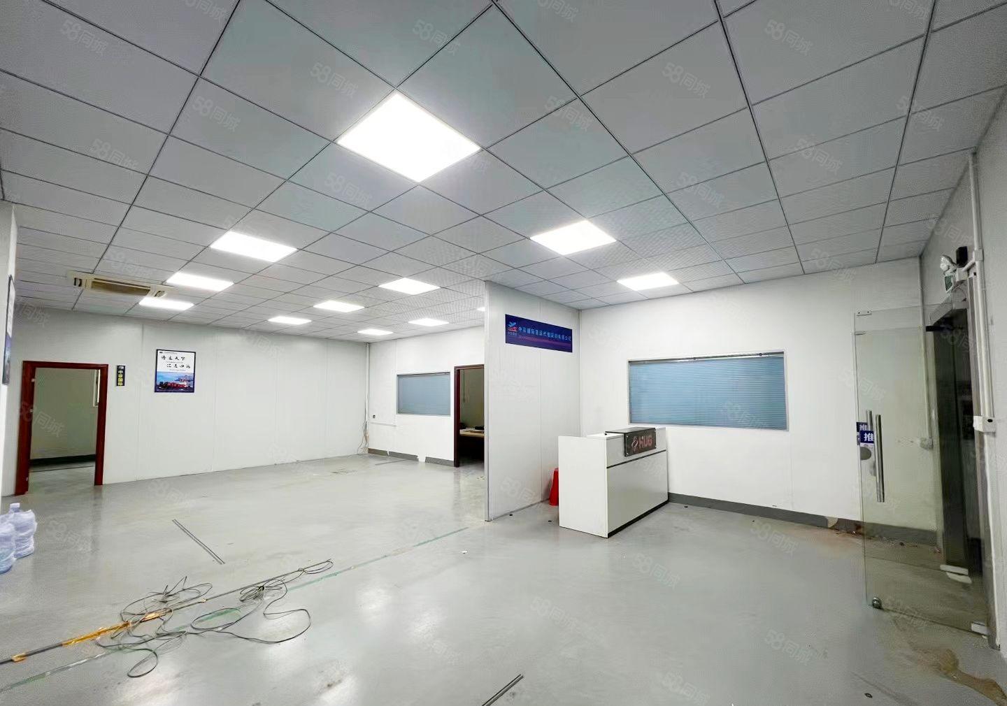 沙井后亭高新工业园楼上1500平方精装修厂房出租带精装修