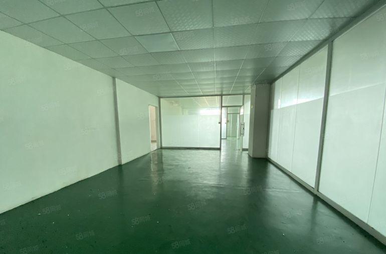 松岗朗下第三工业区楼上800平方带精装修前台办公室地坪漆出租