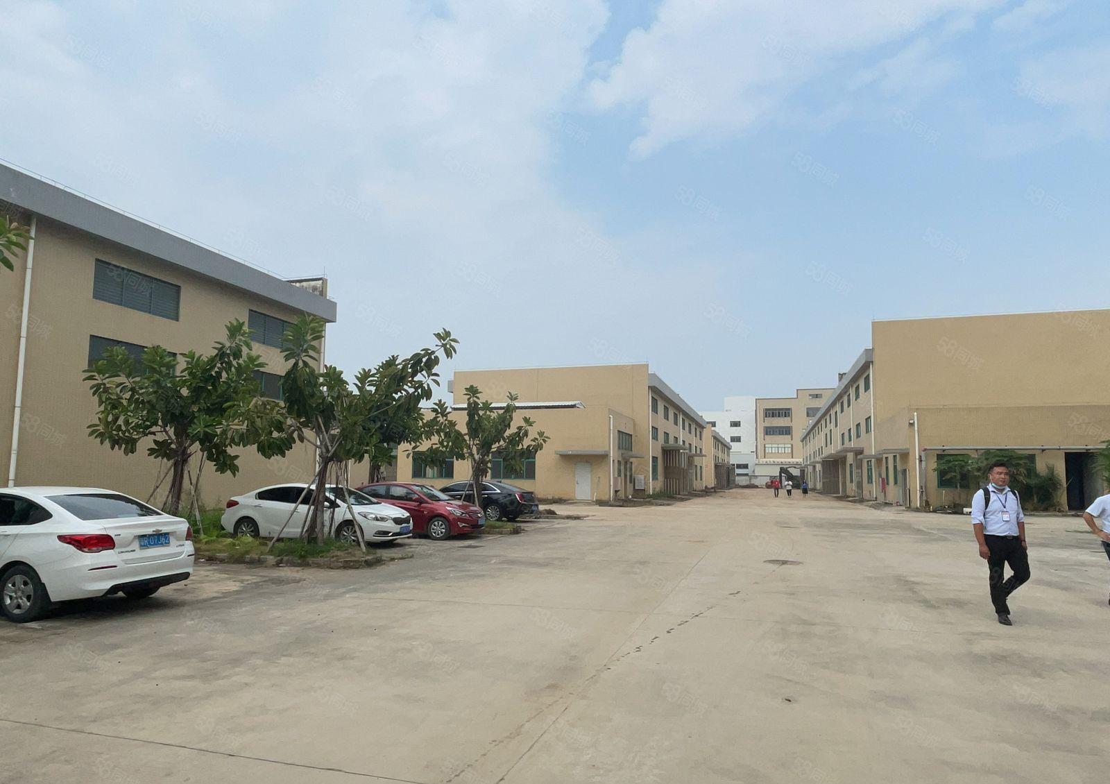 松岗山门独院2万一楼可分租原房东红本牛角行车可重机器